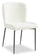 ["Chaise de salle à manger Alwin - blanche"]