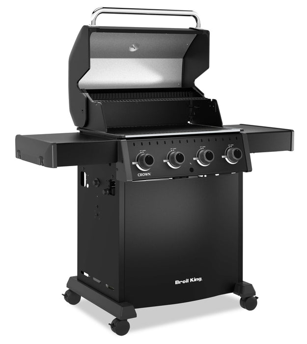 Barbecue à gaz propane Broil King CrownMC 410 Shadow de 40 000 BTU - noir - 865054