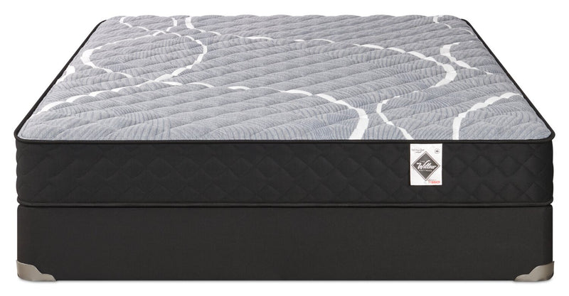 Ensemble Matelas ferme à plateau régulier dans une boîte White Birch de Springwall pour grand lit