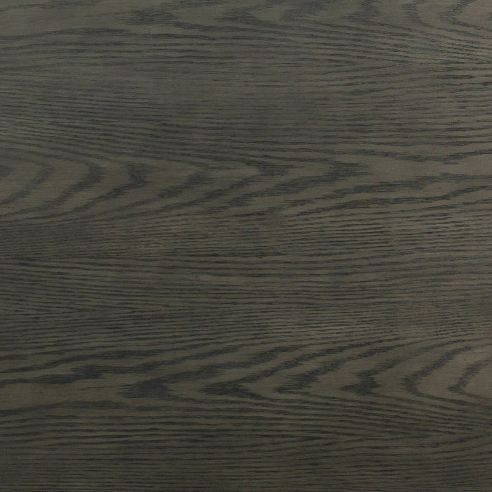 Table de bout moderne ronde Eldon de 22 po en bois massif avec rangement - grain de café