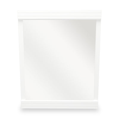 Riley Bedroom Dresser Mirror, Made in Canada - White | Miroir de commode de chambre à coucher Riley, fabriqué au Canada - blanc