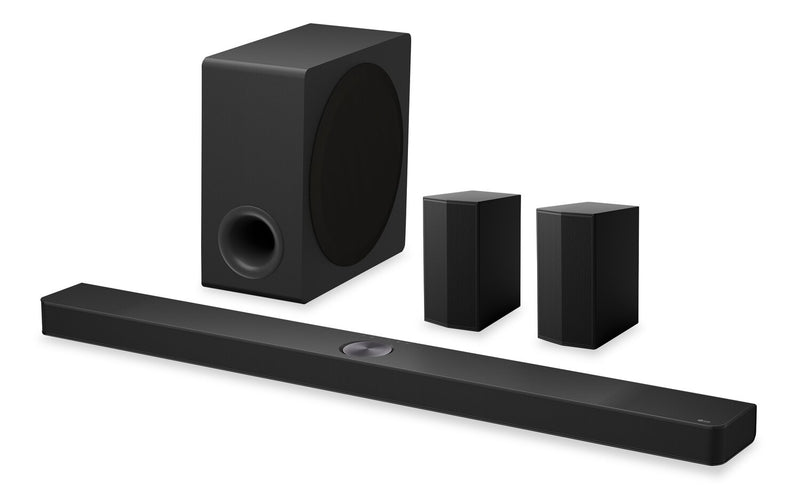 Barre de son de cinéma maison LG S90TR avec Dolby AtmosMD et haut-parleurs arrière (S90TR.DCANLLK)