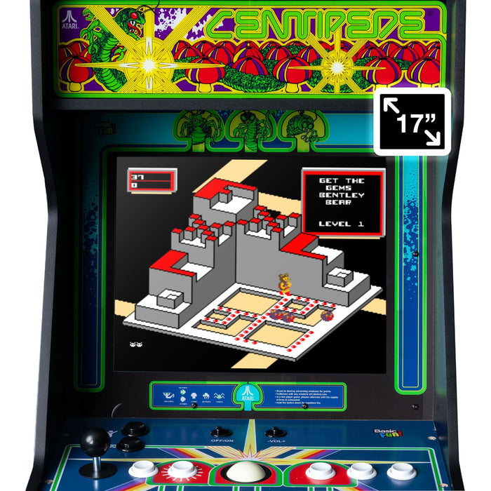 Borne d’arcade Atari, Centipede, Asteroids Ultra Series Arcade Classics de Basic Fun avec 40 jeux