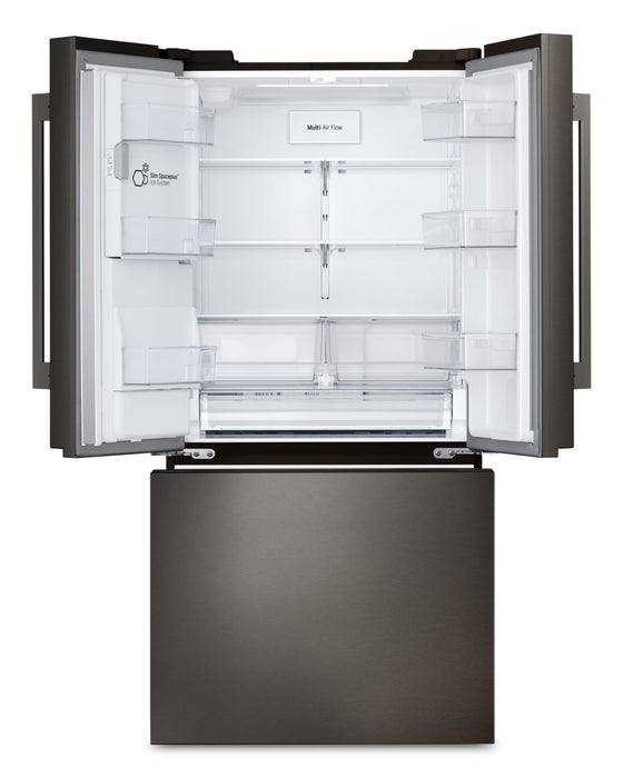 Réfrigérateur LG de 25 pi3 et de 33 po à 3 portes françaises - acier inoxydable PrintProofMC - LF25H6330D