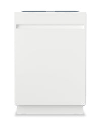  Lave-vaisselle GE de 24 po et de 50 dBA avec commandes sur le dessus et séchage - blanc - GBT500SGVWW