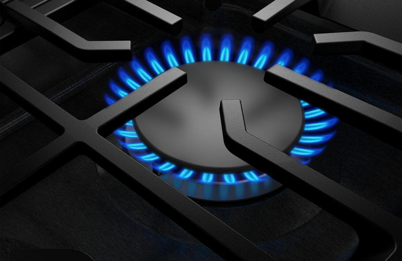 Surface de cuisson KitchenAid de 30 po au gaz sur métal avec grilles pour wok intégrées – acier inoxydable - KCGK530SSS