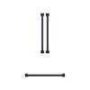 Ensemble de poignées et de boutons Thor Kitchen bleu métallisé pour réfrigérateur de 30 po - CKA-RF3017-BLU 