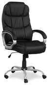 Chaise de bureau réglable Fionn de Sealy de 30,5 po - noire