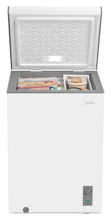 Congélateur coffre convertible en réfrigérateur Midea de 3,5 pi3 - MRC04M4CWW