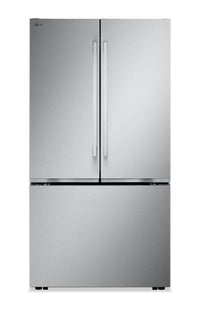 Réfrigérateur LG de 25,1 pi3 et de 36 po de profondeur comptoir à portes françaises - acier inoxydable résistant aux taches - LF25BZH42S