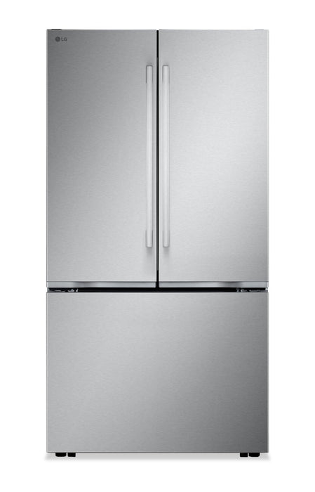 Réfrigérateur LG de 25,1 pi3 et de 36 po de profondeur comptoir à portes françaises - acier inoxydable résistant aux taches - LF25BZH42S