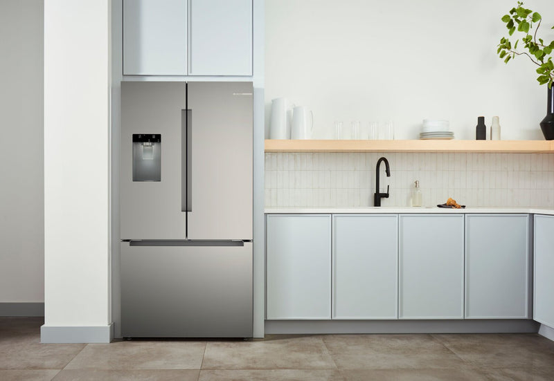 Réfrigérateur Bosch de 36 po et de 21,6 pi3 à portes françaises - acier inoxydable résistant aux traces de doigts - B36CD10ENS