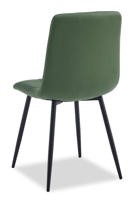 Chaise de salle à manger Arlo - verte