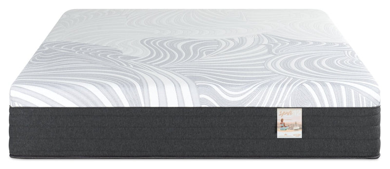 Matelas moelleux à plateau-coussin dans une boîte Spa 12 de Springwall pour grand lit