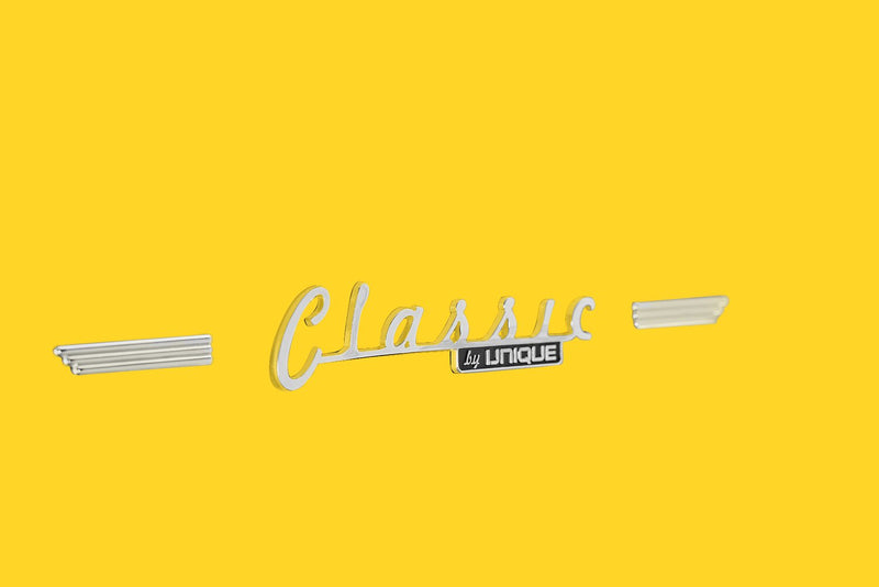 Réfrigérateur Classic Rétro par Unique de 24 po et de 12 pi3 à congélateur inférieur - jaune canari - UGP-340L Y AC