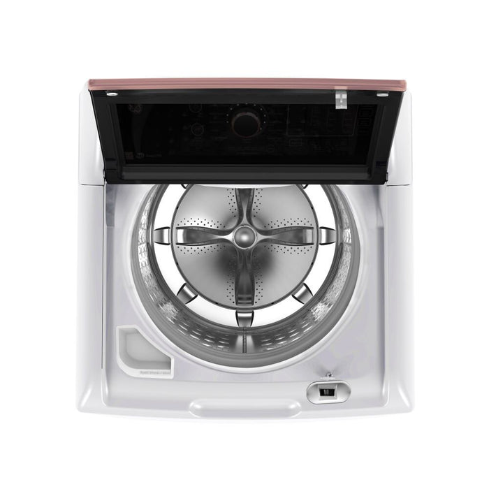 Laveuse GE à chargement par le haut de 5,3 pi³ - blanche et or rose - GTW690BMYWR