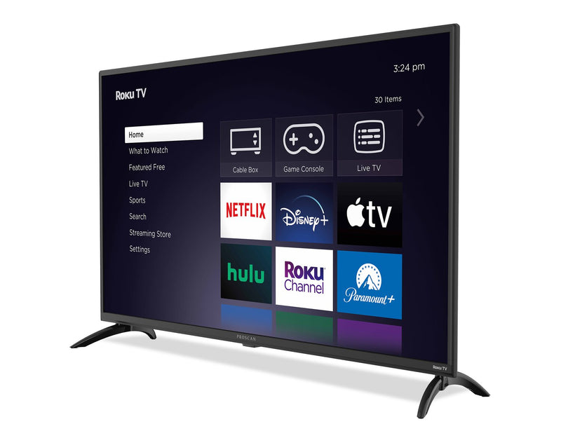 Téléviseur intelligent DEL Proscan UHD 4K de 43 po avec Roku TV (PTRU4380)
