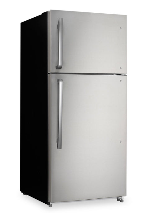 Réfrigérateur Danby de 18,1 pi3 et de 29,5 po à congélateur supérieur - acier inoxydable - DFF180E2SSDB