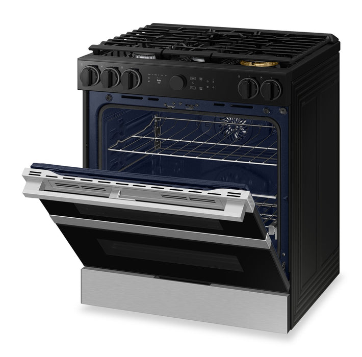Cuisinière à gaz encastrée Samsung de 6,3 pi³ avec fonction Flex DuoMC - acier inoxydable - NSY6DG8550SRAC