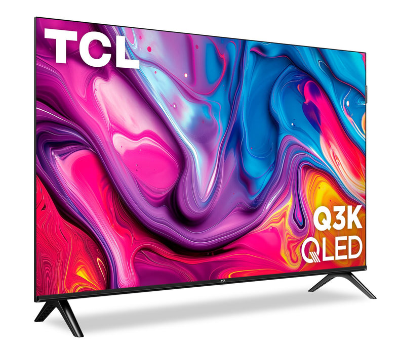 Téléviseur intelligent QLED TCL Q3K Full HD de 43 po avec boîtes quantiques et Google TV (43Q3K)