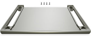 Trousse de superposition Bosch pour la buanderie avec tablette coulissante - Argenté - WTZ2750XUC