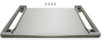 Bosch Laundry Stacking Kit with Pull-Out Shelf - Silver - WTZ2750XUC | Trousse de superposition Bosch pour la buanderie avec tablette coulissante - Argenté - WTZ2750XUC | WTZ2750X