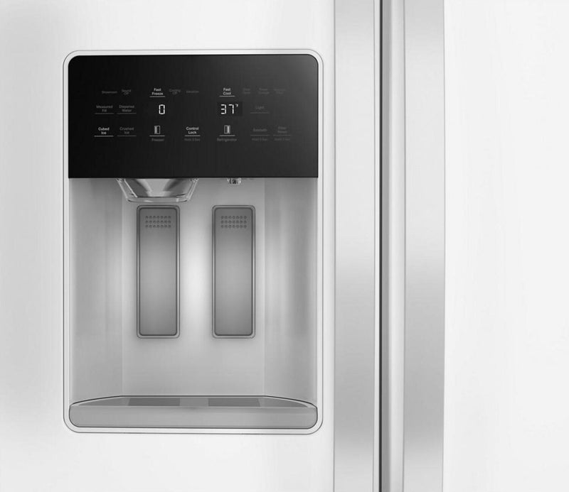Réfrigérateur Whirlpool de 21 pi³ et de 36 po à compartiments juxtaposés - blanc - WRSC5536RW
