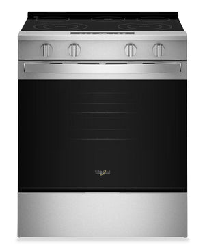 Cuisinière électrique Whirlpool de 5,3 pi³ et de 30 po avec cuisson à air - acier inoxydable - YWSES4530TZ