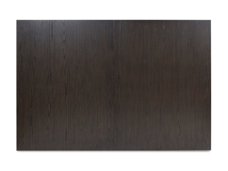 Table de salle à manger Metro de 66 po (L) de hauteur comptoir avec support à vin intégré - brune