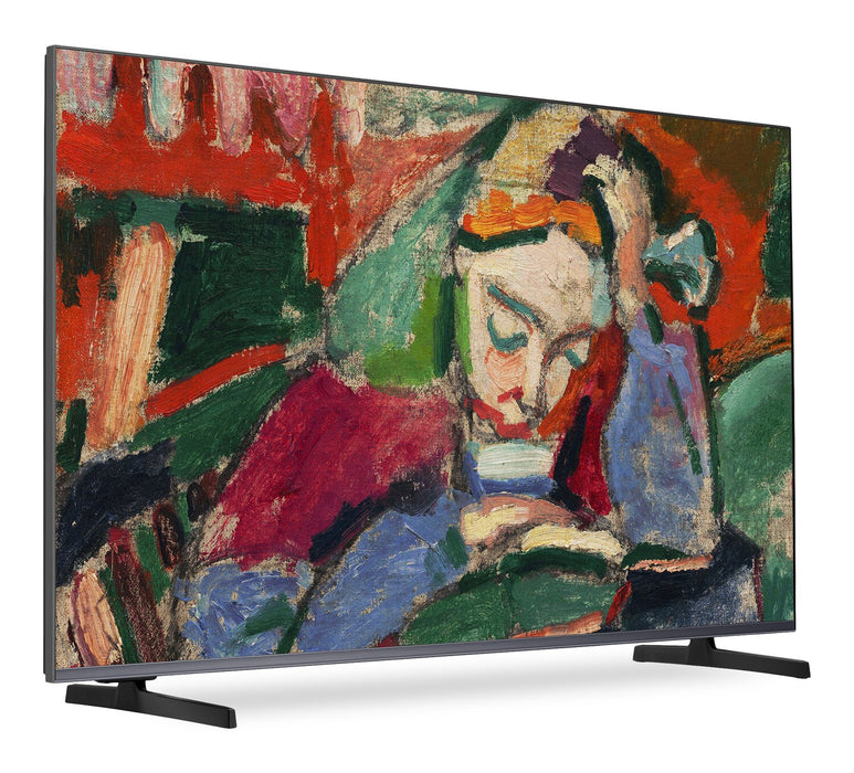 Téléviseur intelligent QLED HISENSE QD6QF CanvasTVMC UHD 4K de 85 po avec Google TVMC (85S7N) - modèle 2024