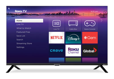 MAGNAVOX 32" MRTQ QLED Quantum Dot FHD Smart Roku TV (MRTQ3206) | Téléviseur intelligent QLED MAGNAVOX MRTQ FHD de 32 po avec boîtes quantiques et Roku TVMC (MRTQ3206)