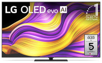  Téléviseur intelligent DELO evo LG G5 IA 4K de 65 po avec base