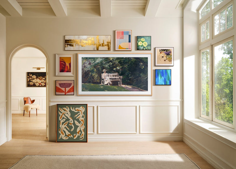 Téléviseur intelligent Neo QLED SAMSUNG LS03FW The Frame UHD 4K de 65 po avec Vision AI et système d’exploitation Tizen (QN65LS03FWFXZC) - modèle 2025