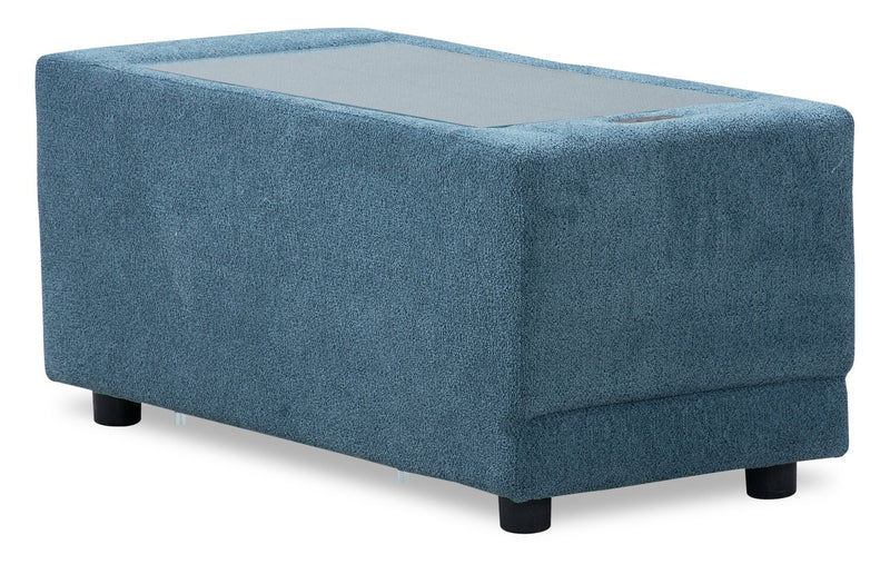 Console modulaire Voyage en tissu - bleue
