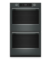 Four mural double intelligent électrique KitchenAid de 30 po avec caméra de cuisson intelligente - Genièvre - KOED930SJP