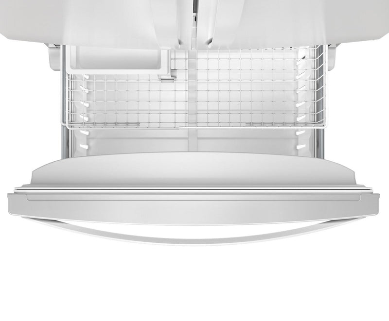 Réfrigérateur Whirlpool de 36 po et de 25,2 pi³ à portes françaises - blanc - WRFF3036RW
