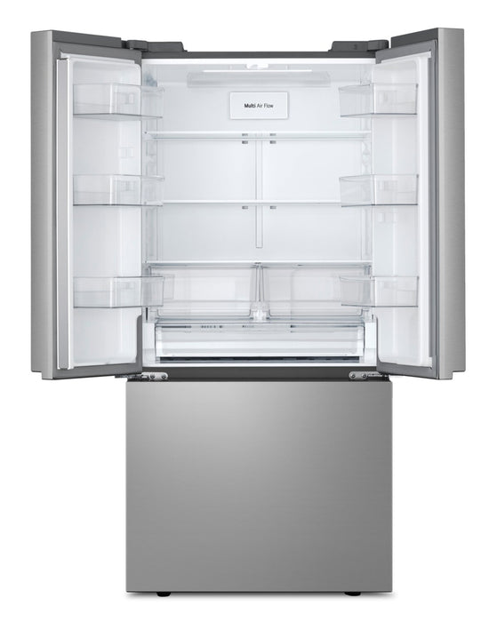 Réfrigérateur 3 portes LG de 21 pi3 et de 33 po à portes françaises - acier inoxydable résistant aux traces de doigts - LF21C6000V