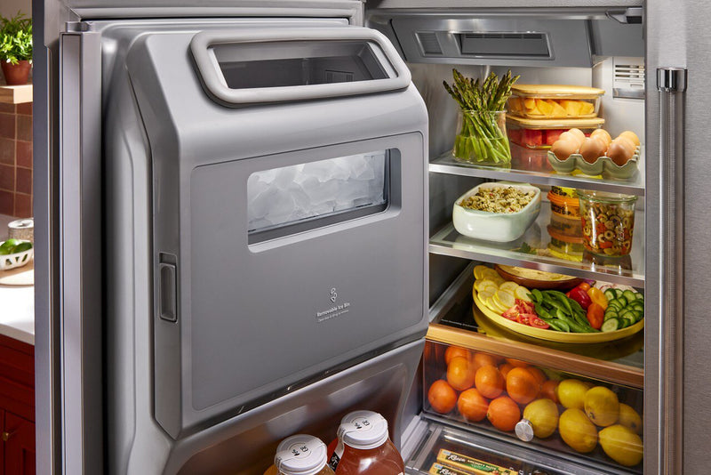 Réfrigérateur KitchenAid de 26,2 pi³ et de 36 po à portes françaises - acier inoxydable avec fini PrintShieldMC - KRMF536RPS