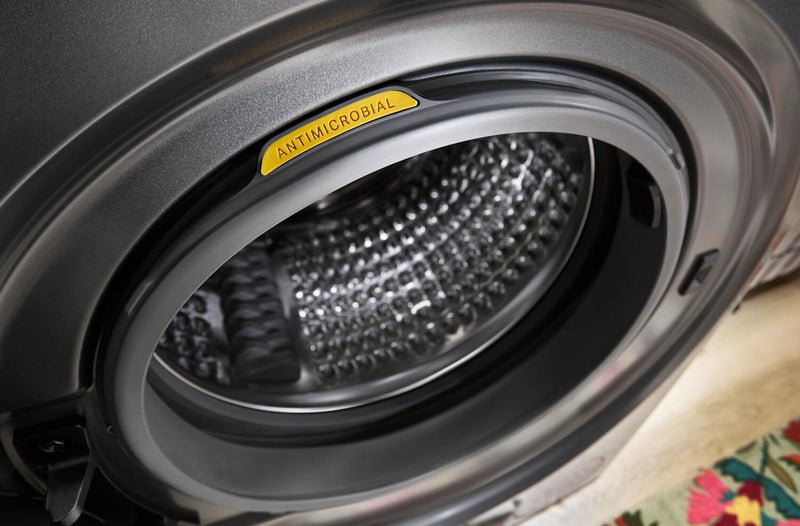 Laveuse de 3,2 pi3 et sécheuse électrique de 4,3 pi3 de Whirlpool - blanches - YWFH5424SW