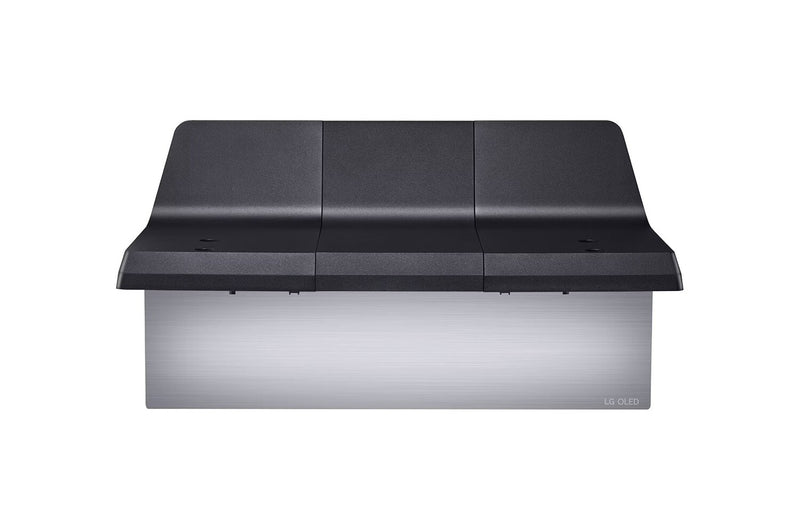 Socle pour téléviseur LG de série G avec couvercle noir pour téléviseurs de 77 po et de 83 po (ST-G4WR8377.AUS)