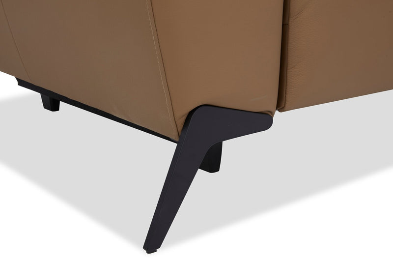 Sofa sectionnel de droite à inclinaison électrique Valencia 5 pièces - Blanca Macha