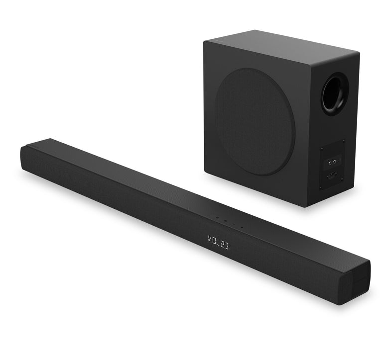 Barre de son Hisense à 3.1 canaux avec Dolby AudioMD, DTS Virtual:XMC et caisson d’extrêmes graves sans fil de 480 W (HS3100)