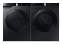  Sécheuse compacte de 4 pi3 et laveuse compacte à chargement frontal de 2,9 pi3 de Samsung - noire
