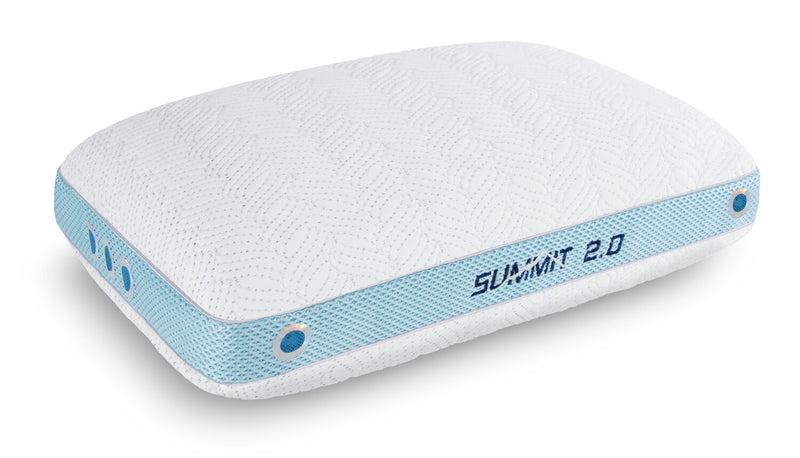 Oreiller PerformanceMD Summit 2.0 de Bedgear pour grand lit - pour dormeurs sur le dos