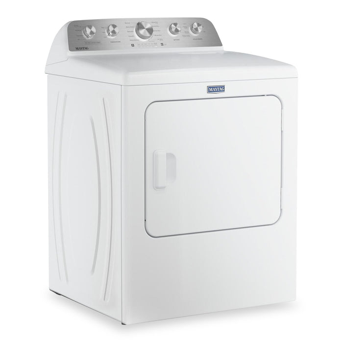 Sécheuse à gaz Maytag de 7,0 pi3 avec option Animal Pet Pro - blanche - MGD5605RW