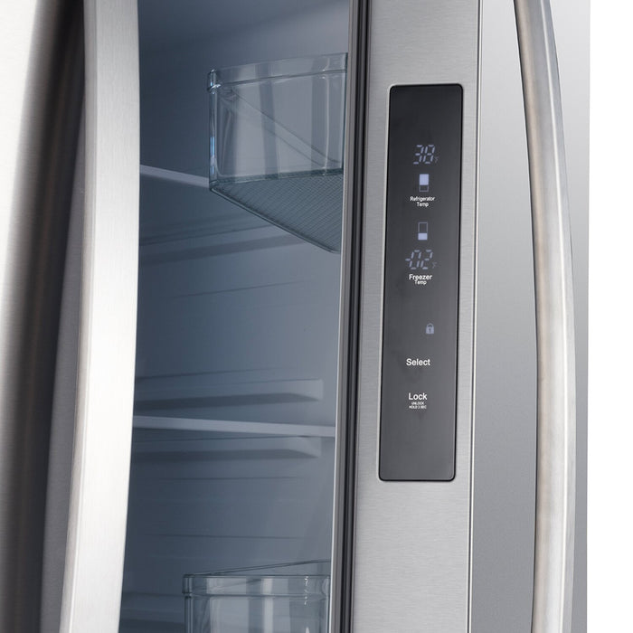 Réfrigérateur Kenmore de 20,3 pi3 et de 36 po à portes françaises - acier inoxydable résistant aux traces de doigts - KKFDR36x20.3-SS 