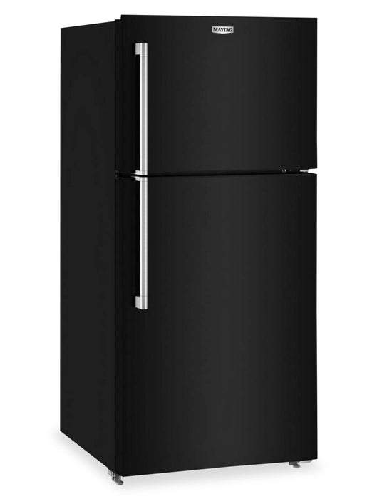 Réfrigérateur Maytag de 19 pi3 et de 30 po à congélateur supérieur avec mode garage - noir - MRTX5119SB