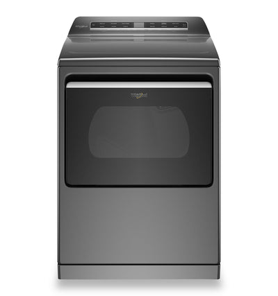 Whirlpool 7.4 Cu. Ft. Smart Gas Dryer with Steam - Chrome Shadow - WGD8127LC | Sécheuse à gaz intelligente à la vapeur Whirlpool de 7,4 pi³ - ombre chrome - WGD8127LC | WGD8127L