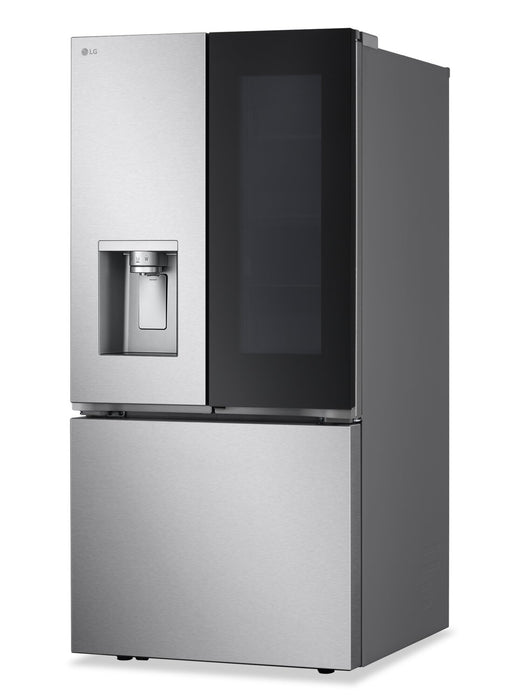 Réfrigérateur intelligent LG de 24,5 pi3 et de 33 po à portes françaises avec InstaViewMD - LF25S6560S