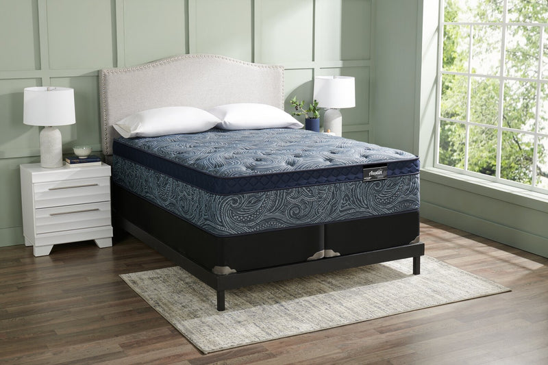 Ensemble matelas semi-ferme à Euro-plateau Austin de Springwall pour très grand lit